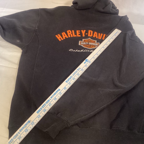 Harley-Davidson Men's Black Hoodie Size medium - Picture 12 of 12
